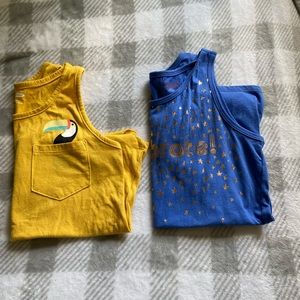 2 pack Girls Tank tops